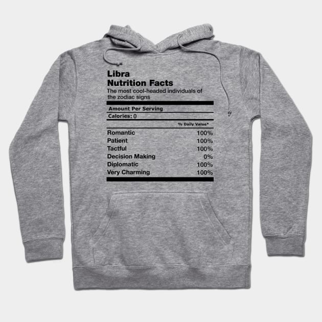 Libra zodiac sign Hoodie by CreativeShirt